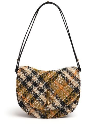 Medium Rocking Horse Wool Shoulder Bag - BURBERRY - Modalova