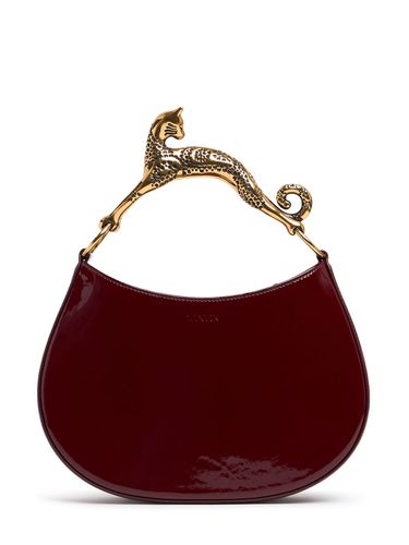 Bolso Hobo Cat Handle De Charol - LANVIN - Modalova