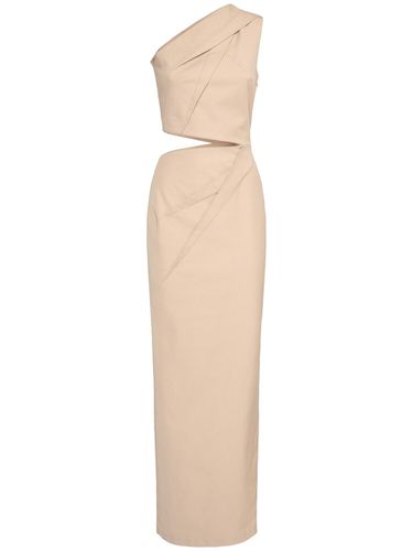 Nievo Twill One Shoulder Cutout Dress - MAX MARA - Modalova