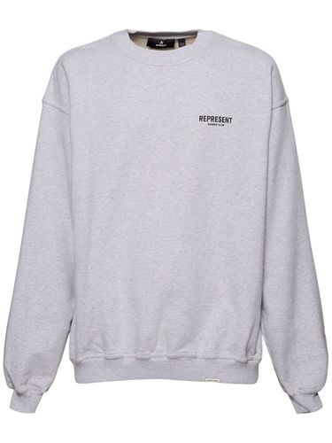 Sudadera De Algodón - REPRESENT - Modalova