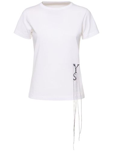 Camiseta De Jersey - YOHJI YAMAMOTO - Modalova