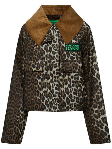 X Ganni Printed Short Jacket - BARBOUR - Modalova