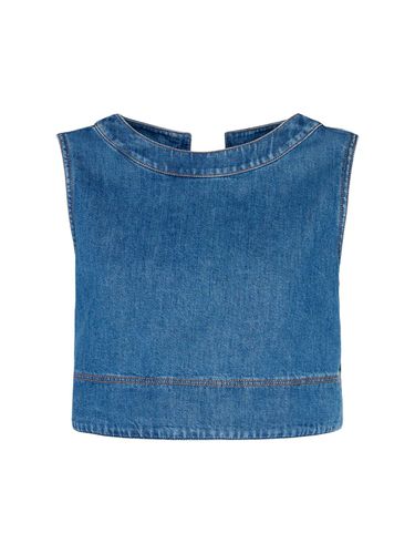 Magia Sleeveless Denim Top - WEEKEND MAX MARA - Modalova