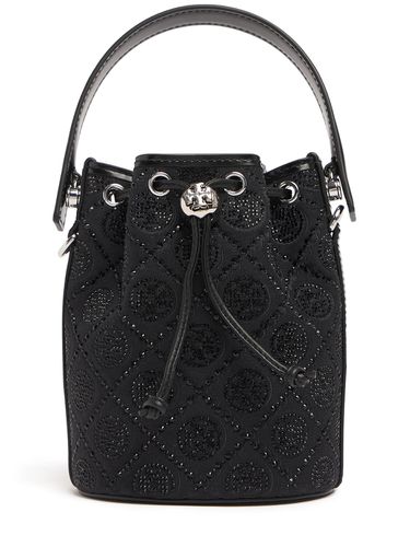 Mini T Monogram Hotfix Bucket Bag - TORY BURCH - Modalova