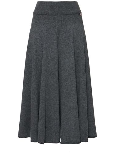 Falda Midi De Punto De Cashmere - EXTREME CASHMERE - Modalova