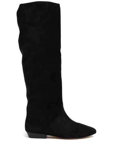 Mm Sayla-gb Suede Tall Boots - ISABEL MARANT - Modalova