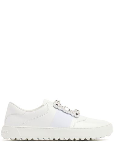 Sneakers Very Vivier In Pelle / Strass 10mm - ROGER VIVIER - Modalova