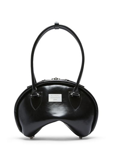 Bolso Pequeño Bowlina De Piel - ACNE STUDIOS - Modalova