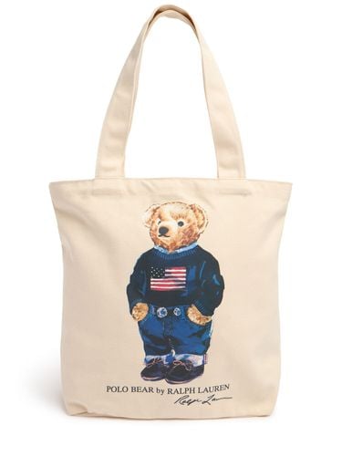 Rucksack Aus Canvas Mit Druck - POLO RALPH LAUREN - Modalova