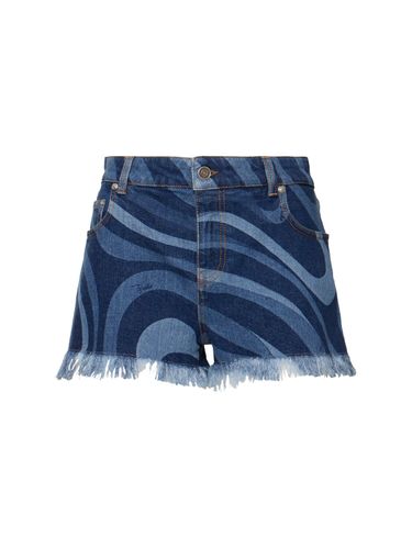 Shorts Cortos De Denim Stretch - PUCCI - Modalova