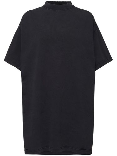 T-shirt Oversize In Cotone - BALENCIAGA - Modalova