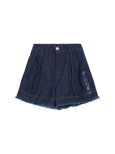 Shorts De Denim De Algodón - LANVIN - Modalova