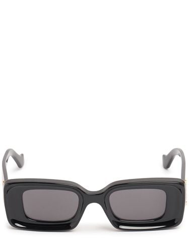 Anagram Squared Acetate Sunglasses - LOEWE - Modalova