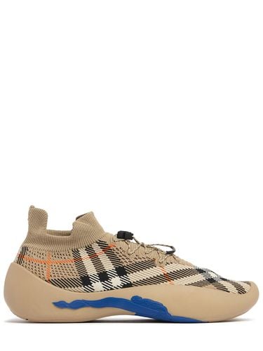 Neptune Nylon Low Top Sneakers - BURBERRY - Modalova