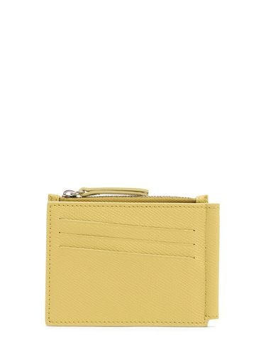 Grained Leather Wallet - MAISON MARGIELA - Modalova