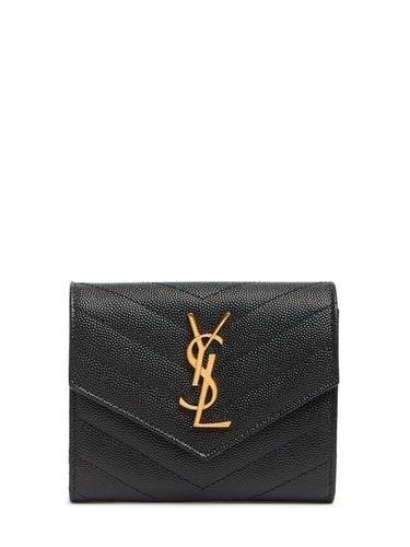 Cartera De Piel - SAINT LAURENT - Modalova