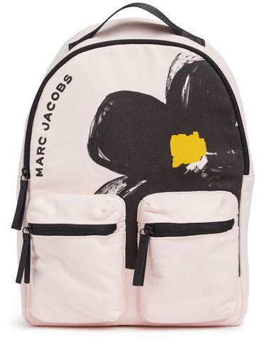 Mochila De Lona De Algodón Estampada - MARC JACOBS - Modalova