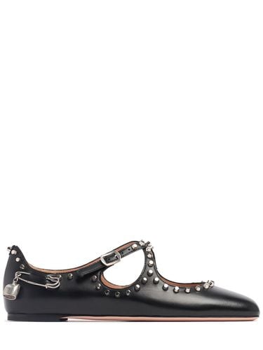 Mm Beliska Studded Leather Flats - BALLY - Modalova