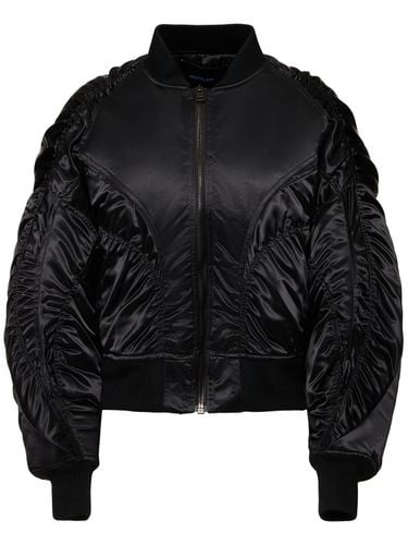 Chaqueta Bomber De Techno - MUGLER - Modalova