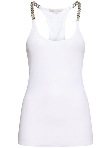 Jersey-tanktop Mit Kettenträger - STELLA MCCARTNEY - Modalova