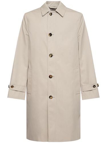 Trench In Misto Cotone - BURBERRY - Modalova