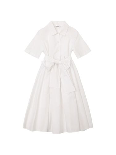 Cotton Poplin Shirt Dress - ASPESI - Modalova