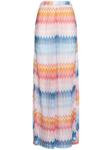 Chevron Wide Pants - MISSONI - Modalova