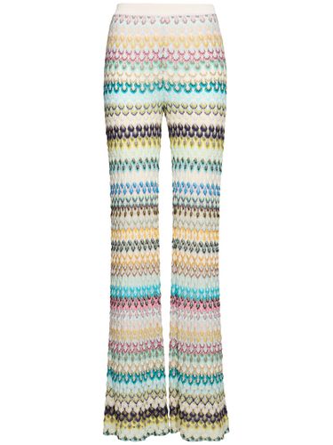 Crochet Wide Pants - MISSONI - Modalova