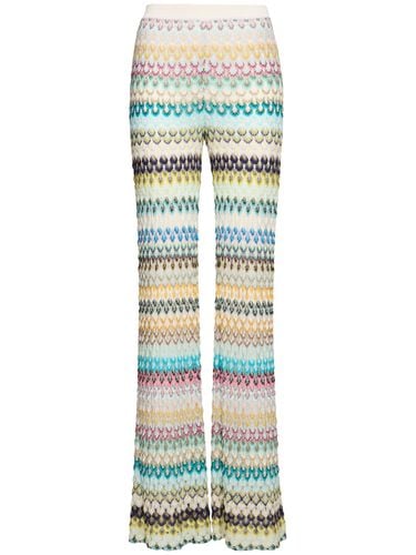 Pantalones Anchos De Crochet - MISSONI - Modalova