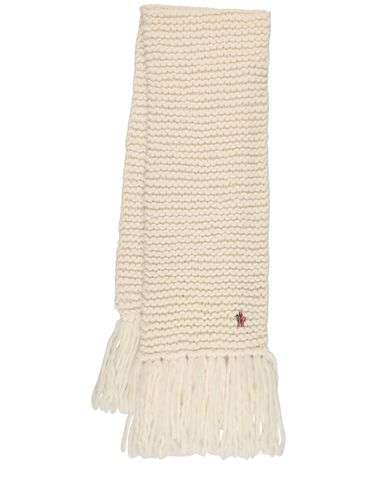 Wool Blend Scarf - MONCLER GRENOBLE - Modalova