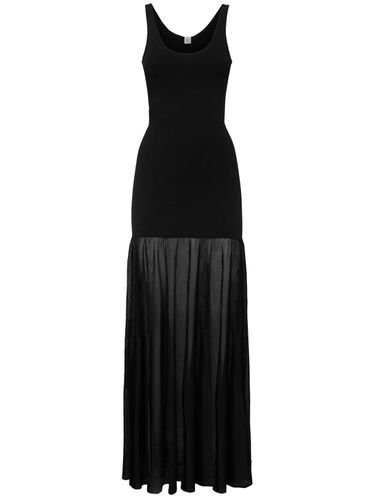 Plissé Knit Evening Gown - TOTEME - Modalova