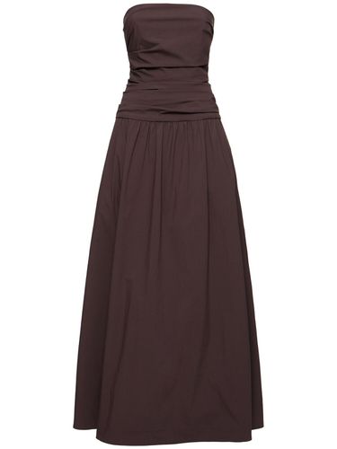 Strapless Gathered Long Dress - ST.AGNI - Modalova