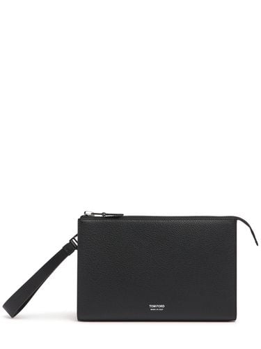 Pouch Mini De Piel De Grano - TOM FORD - Modalova