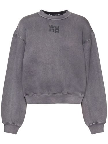 Essential Terry Crew Sweatshirt - ALEXANDER WANG - Modalova