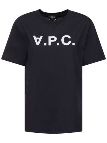 Camiseta De Algodón Orgánico - A.P.C. - Modalova