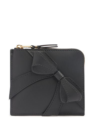 Cartera De Piel Con Cremallera - COMME DES GARÇONS WALLET - Modalova