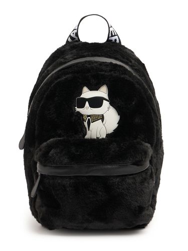 Mochila De Pelo Sintético - KARL LAGERFELD - Modalova