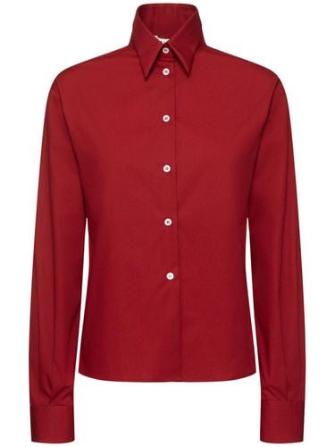 Camisa De Popelina De Algodón - BALLY - Modalova