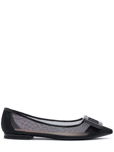 Mm Gommettine Mesh Ballerina Flats - ROGER VIVIER - Modalova