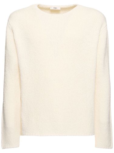 Cotton Blend Crewneck Sweater - COMMAS - Modalova