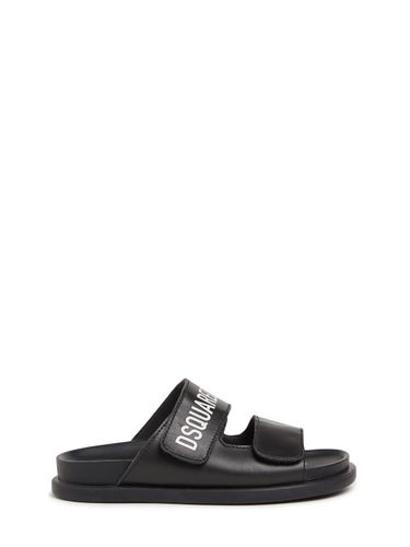 Sandalias Planas De Piel - DSQUARED2 - Modalova