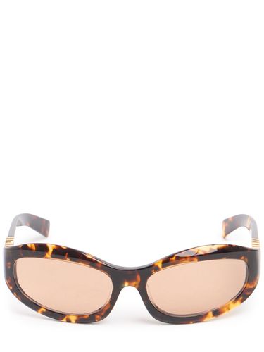 Gafas De Sol Ovaladas De Acetato - MIU MIU - Modalova