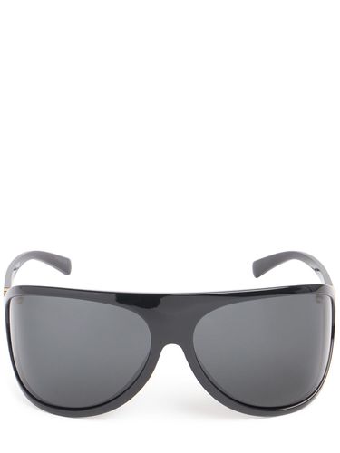 Mask Oversize Acetate Sunglasses - MIU MIU - Modalova