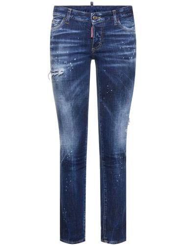 Jeans Skinny Con Talle Bajo - DSQUARED2 - Modalova