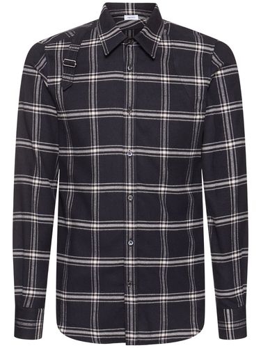 Camicia In Cotone Tartan - ALEXANDER MCQUEEN - Modalova