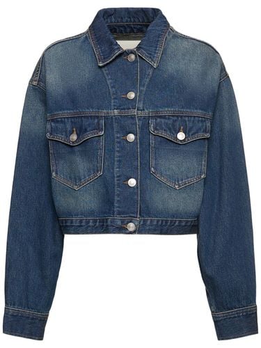 Giacca Tadia In Denim Di Cotone - ISABEL MARANT - Modalova