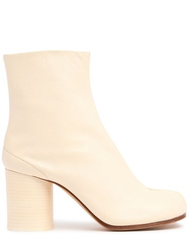 Mm Tabi Vintage Leather Ankle Boots - MAISON MARGIELA - Modalova