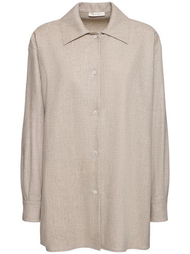 Camicia Komako In Misto Lana - THE ROW - Modalova