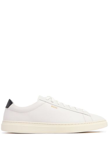 Kieran Leather Sneakers - BOSS - Modalova