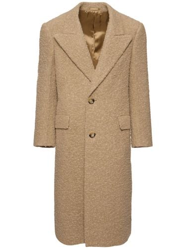 Peak Lapel Single Breast Coat - BURBERRY - Modalova